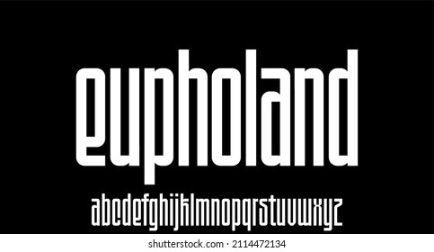 luxury and elegant alphabet font vector set