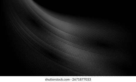 Luxuriöser, eleganter, schwarzer, diagonaler Hintergrund. Premium-Zertifikat für digitale Banner. Luxus Diagonale Muster Vektorgrafik.