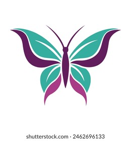 Luxury and elegant Butterfly logo template. Vector illustration.