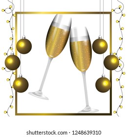 luxury and elegant cartoon