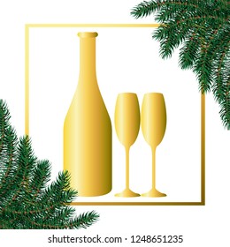 luxury and elegant cartoon