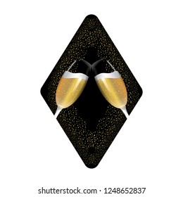 luxury and elegant cartoon