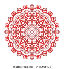 Luxury, Elegant and creative mandala pattern design	