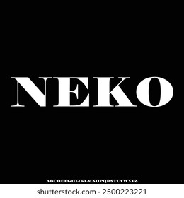 luxury and elegant font glamour style