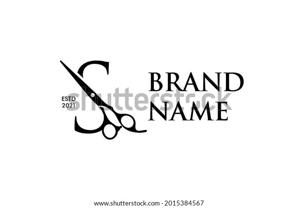 Luxury Elegant Illustration Logo Design Initial Stock Vector (Royalty ...