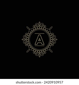Plantilla de diseño elegante de logotipo de lujo