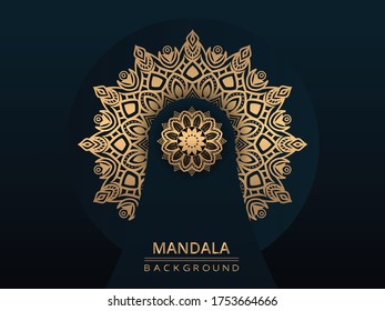 Luxury And Elegant Mandala Background