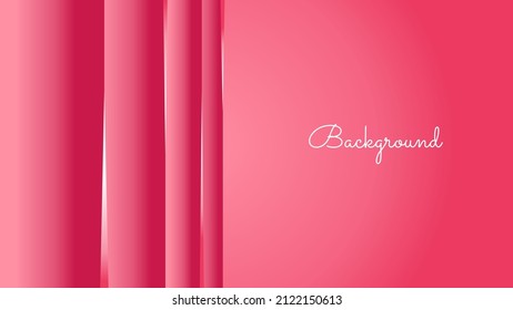 Luxury elegant pink gradient background vector illustration