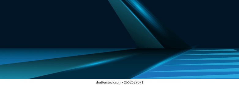 Luxury Elegant Super Car Automobile Urban Design Background. Premium Black Silver Metallic Shine lines Effect Display showroom in store. Luxurious Brand Royal High Standard Award Background Template
