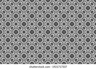 Luxuriöse elegante Textur von barocken Stil nahtlos Muster. Kann für Stoffteppiche auf Tapete-Hintergrund verwendet werden.