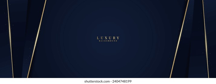Ilustración de fondo vectorial elegante y de lujo, banner de alta gama para oro y plata
