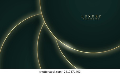 Luxury and elegant vector background illustration, business premium banner for gold