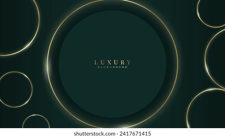 Luxury and elegant vector background illustration, business premium banner for gold