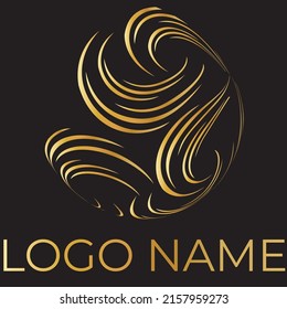 Diseño De Logotipo De Resumen Elegante De Lujo 