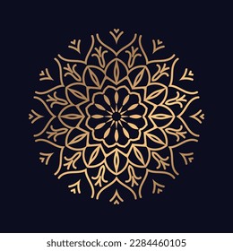 Luxury Ethnic mandala design vector logo icon illustration