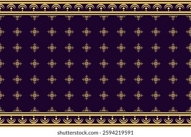 Luxury Ethnic tribal Aztec colorful background. Seamless tribal pattern,tradition geometric Aztec ornament. Traditional design for fabric, textile, print, rug, paper