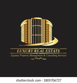 Luxury Eye Catching Logo design for buying and selling real estate