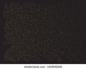 Luxury festive abstract circles.  Graphic element of your design. Vector illustration space. Gold bright shiny chaotic texture for celebrations and holidays.