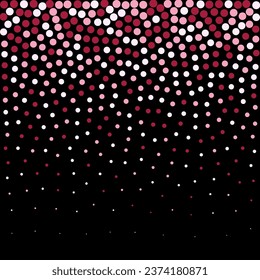 Luxury festive abstract circles. Vector illustration concept. Vibrant element of your design. red bright shiny chaotic texture for celebrations and holidays.