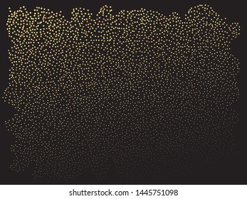 Luxury festive abstract crackers.  Vector illustration concept. Stylish element of your design. Gold bright shiny chaotic texture for celebrations and holidays.