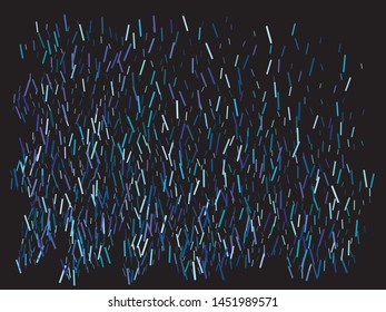 Luxury festive abstract rectangles.  Fresh element of design. Vector illustration vintage. Blue bright shiny chaotic texture for celebrations and holidays.