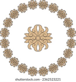 Luxury festive Chinese oriental traditional culture premium classical decoration red gold line art design vector illustration. Covers, greeting cards, logos, packaging, posters, backgrounds -Greeting 