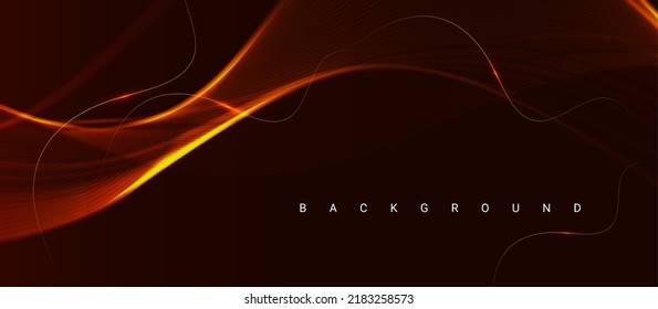 diseño de llama de lujo patrón futurista fondo rojo