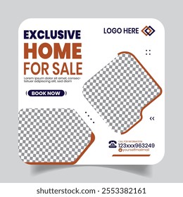 Luxury Flat Sale Social Media Post Design Banner