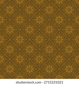 Fondo de Vector sin fisuras con detalles ornamentados del patrón del damasco, creando un ideal decorativo elegante para las materias textiles, azulejo, Fondos de pantalla, empaquetado