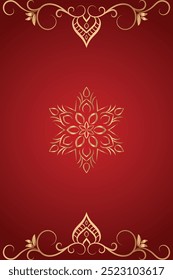 Luxury floral ornamental background for invitation and luxury projects