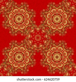 Luxury floral seamless pattern.