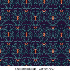 luxury floral seamless pattern eps 10