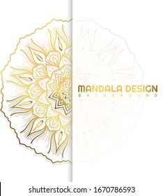 Luxury flower mandala background design,Vector vintage business card set. Floral mandala pattern and ornaments. Oriental design Layout. Islam, Arabic, Indian, ottoman motifs. Front page and back page.