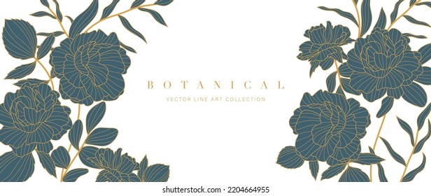 Flor de lujo sobre el vector de fondo blanco. Papel de paredes florales con rosas, rama de hoja, hoja, follaje, flores. Elegante diseño de ilustraciones en flor para cubierta, banner, arte en la pared, invitación, impresiones.