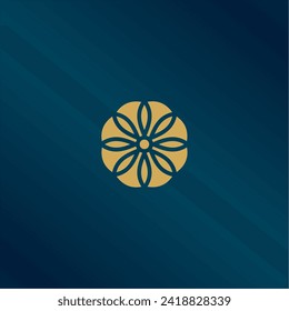 Luxury Flower Ornament Logo Design, Abstract Logos Designs Concept for Template