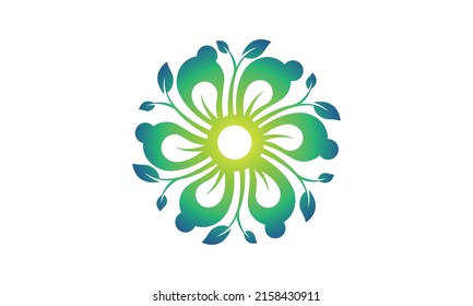 Luxury flower vector logotype use for Hotel, spa, beauty salon, cosmetics, clothing etc