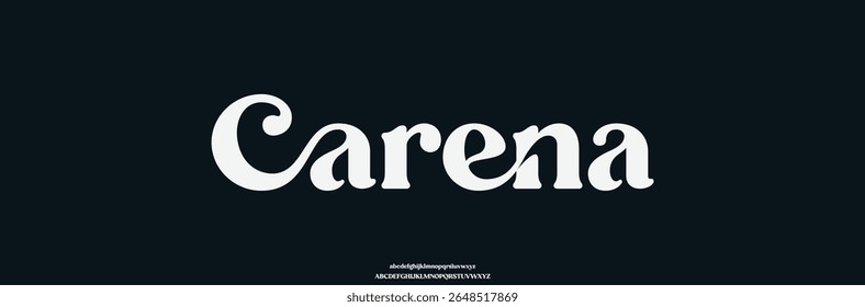 Logotipo de alfabeto de fonte de luxo. Tipografia bela moda elegante clássico letras serif itálico fontes decorativas casamento vintage flor logotipos.