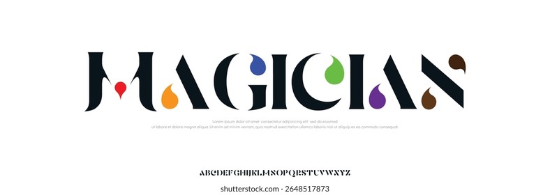 Logotipo de alfabeto de fonte de luxo. Tipografia bela moda elegante clássico letras serif itálico fontes decorativas casamento vintage flor logotipos.