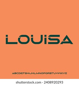 luxury font, elegant display typeface vector alphabet set