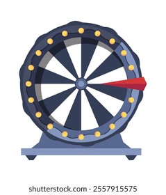 Luxury fortune wheel vector illustration