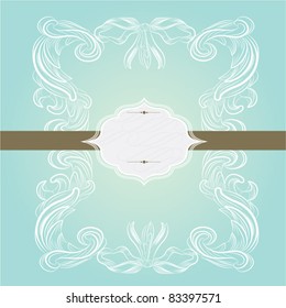 luxury frame card