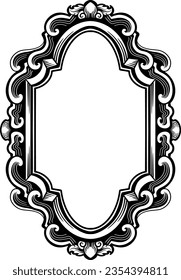 Luxury Frame Ornament Wedding Decoration