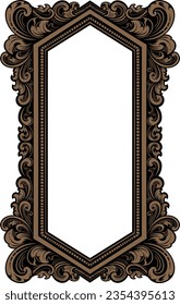 Luxury Frame Ornament Wedding Decoration