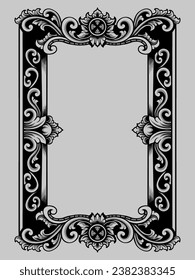 Luxury Frame Ornament Wedding Decoration