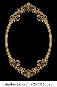Luxury frame Ornament wedding decoration