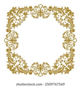 Luxury frame Ornament wedding decoration