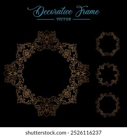 Luxury Frame Ornament Wedding Decoration