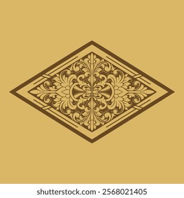 Luxury frame Ornament wedding decoration
