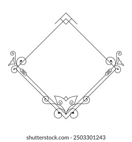 Luxury frames, borders and corners with ornate swirls
