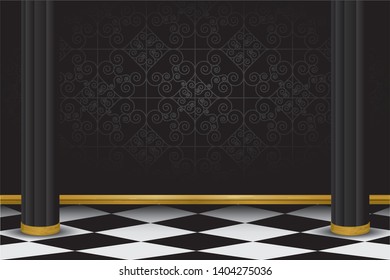 luxury french style decoration background